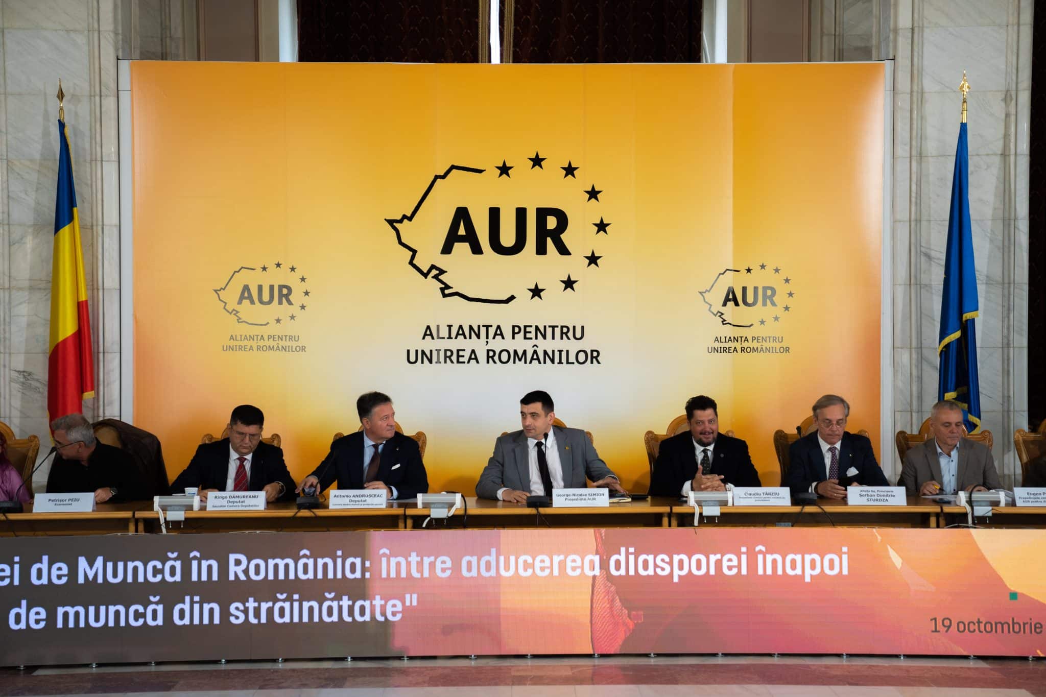 dezbatere AUR cu privire la forța de muncă din România