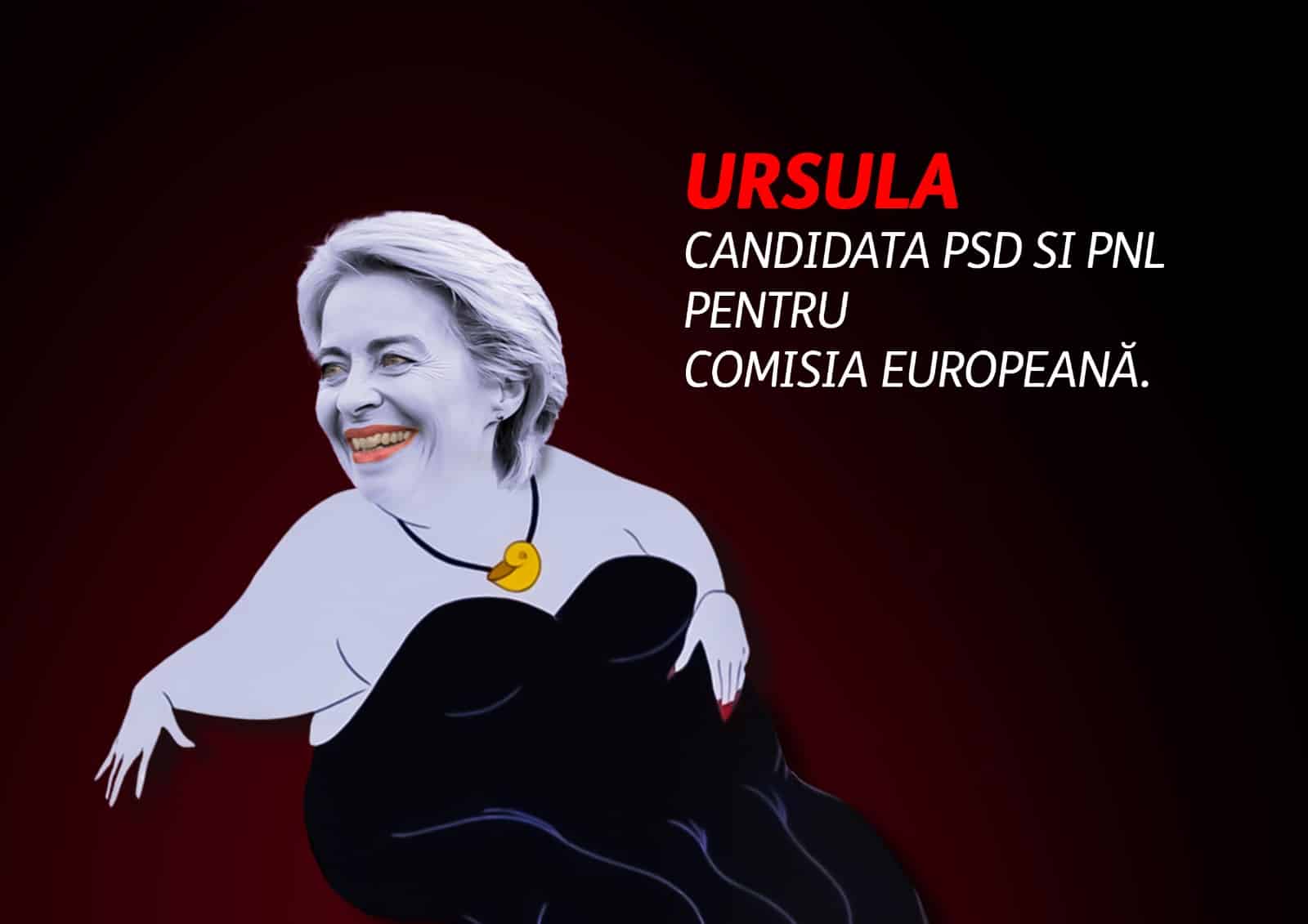 Ursula, noua mascotă AUR la alegerile europarlamentare